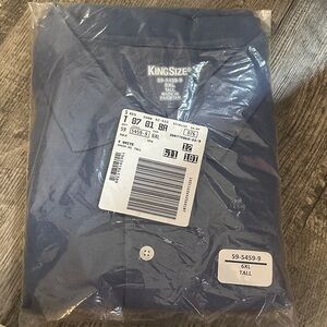 Men's Blue Shirt - 6XL Tall